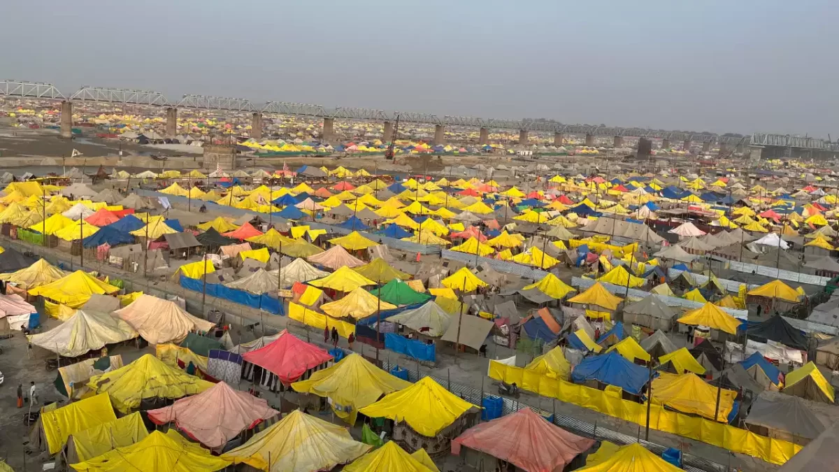 Book Tents in Kumbh Mela